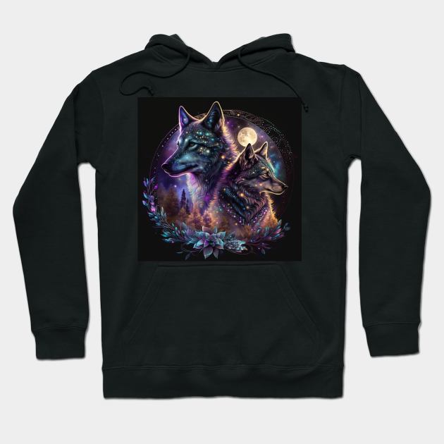 Wolfdog Mystery Hoodie by Enchanted Reverie